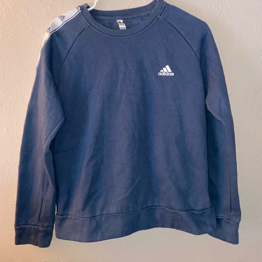 Large Blue adidas sweatshirt